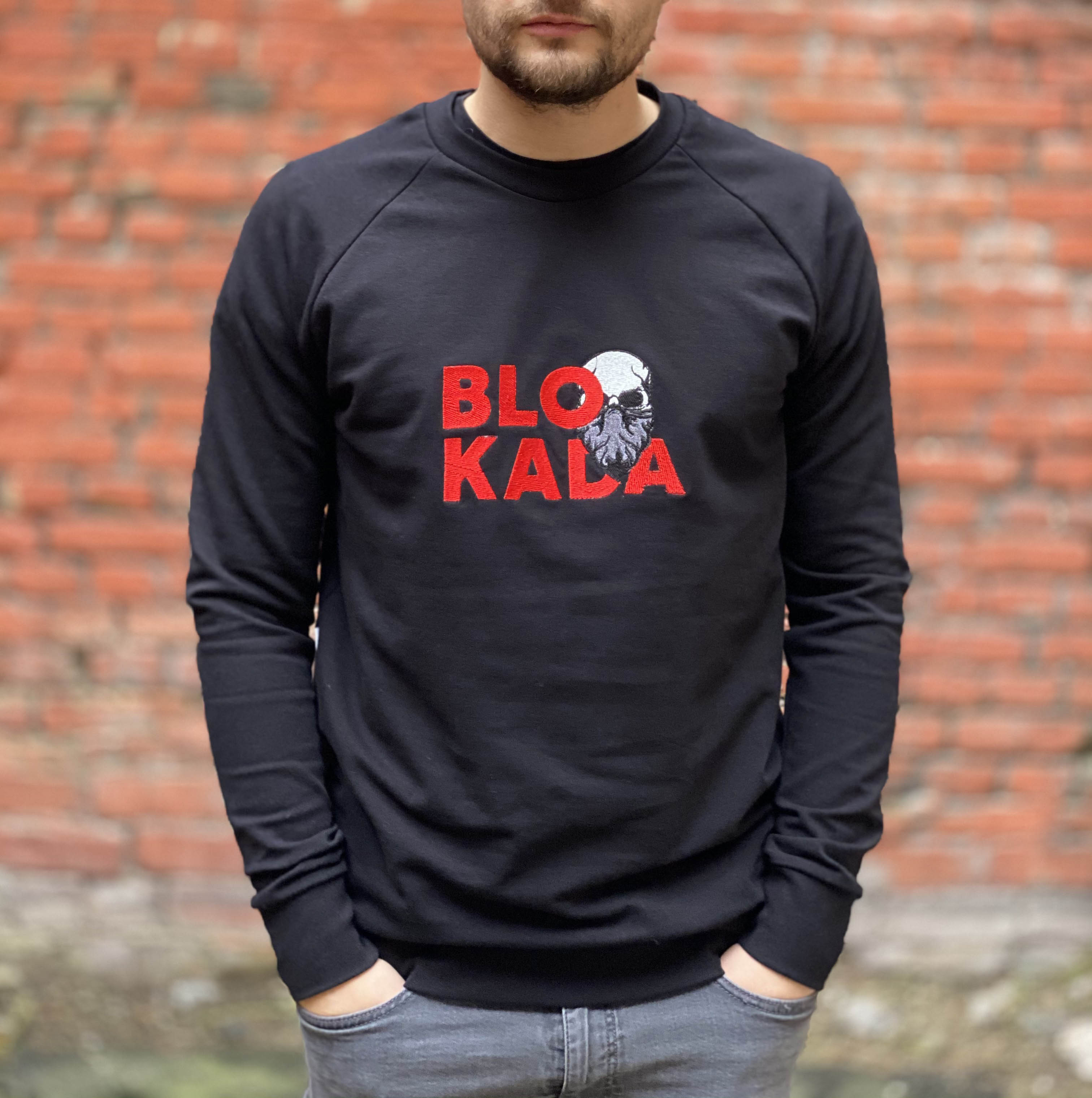 BLOKADA be kapišono / juodas
